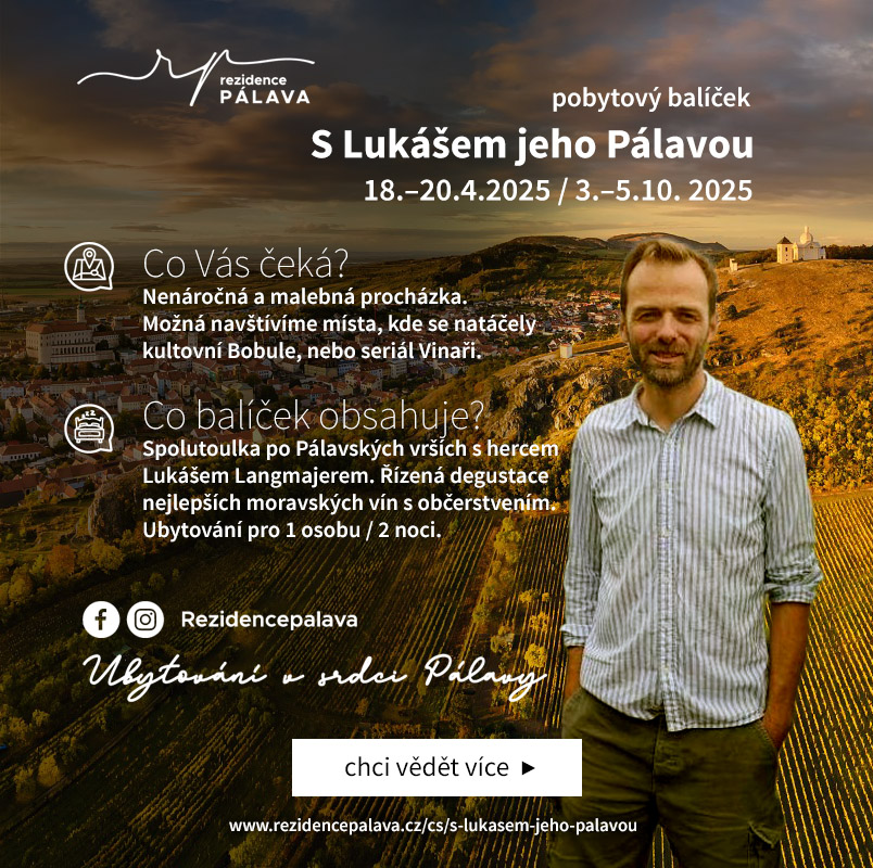 S Lukášem jeho Pálavou
